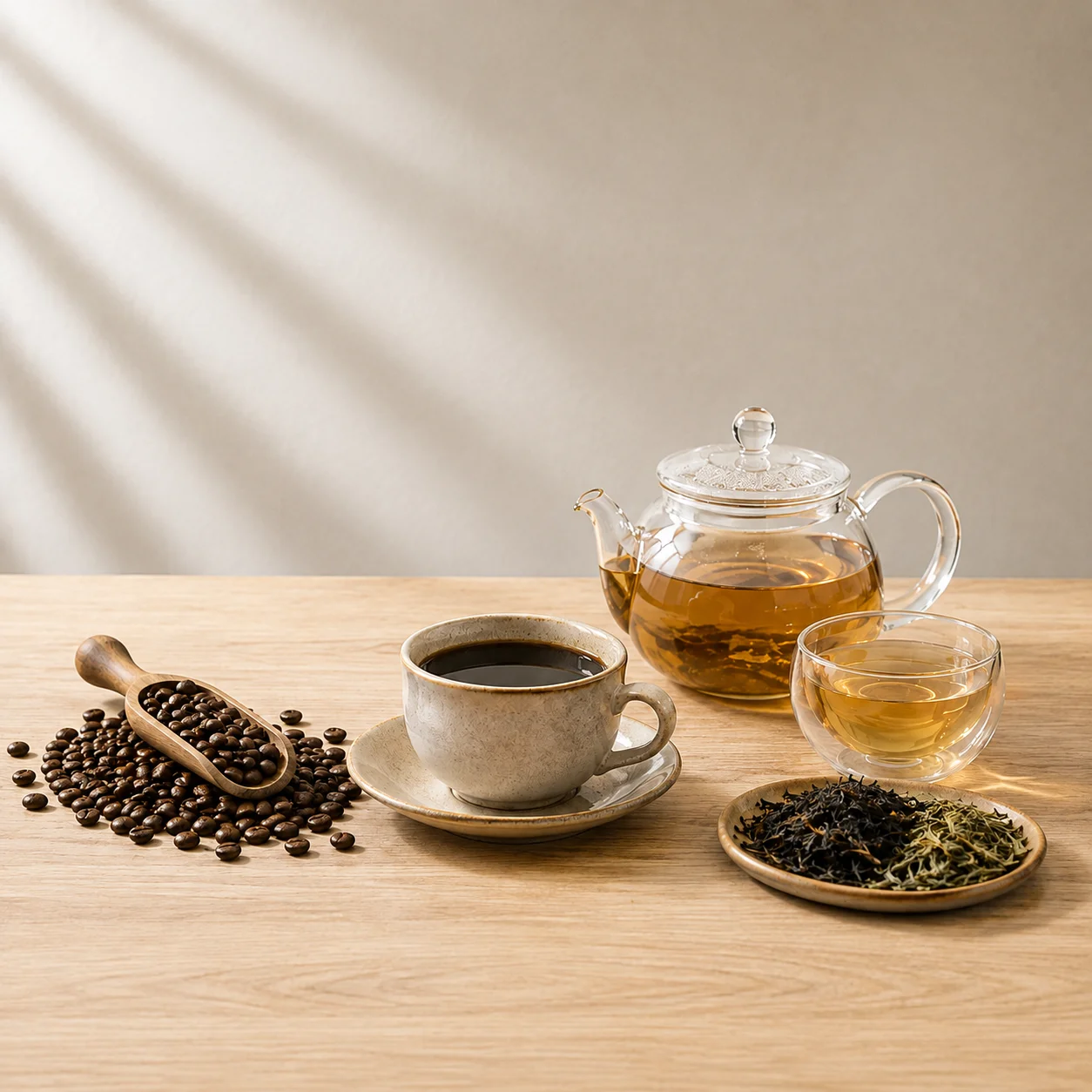 coffee and tea