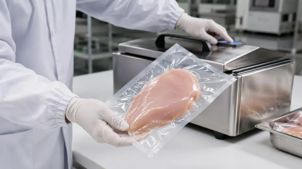 Vacuum Sealing with Vacuum Pouches