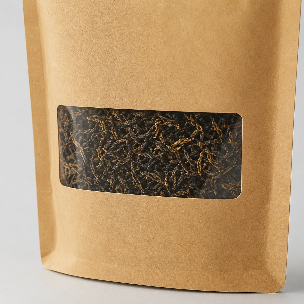 Custom Flexible Packaging Services - clear window for product visibility