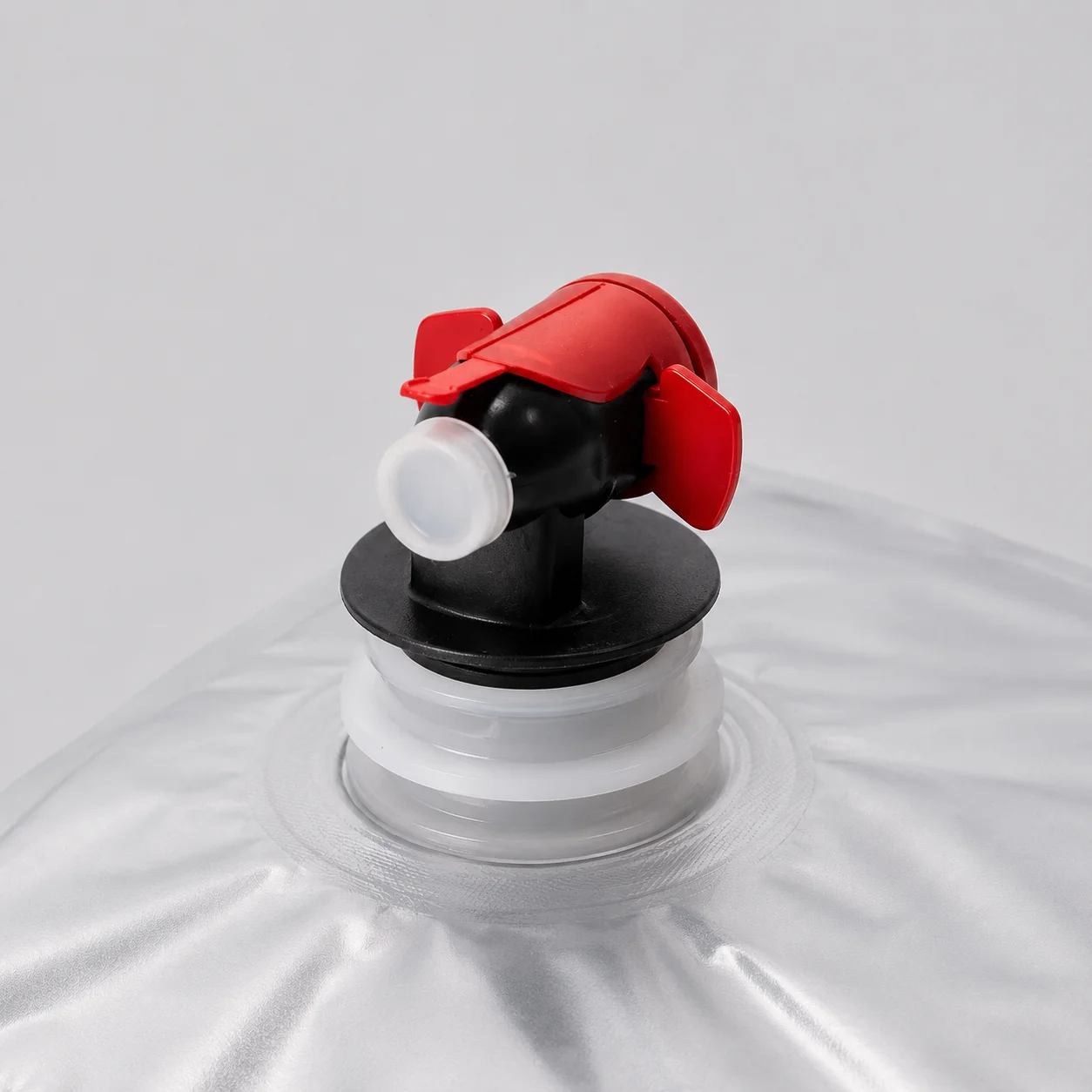 Custom Flexible Packaging Services - dispensing tap for liquid pouches
