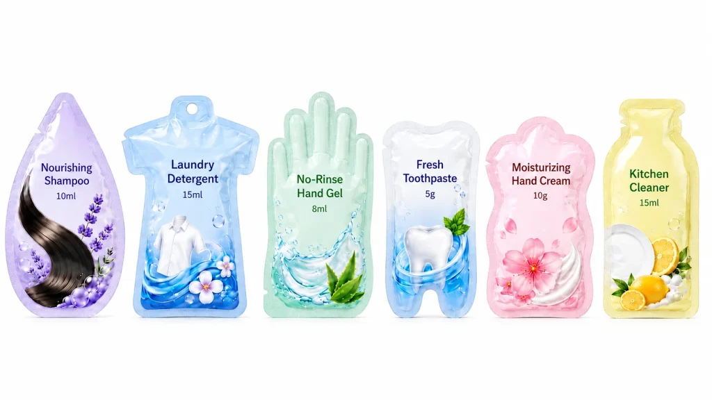 Shaped Pouch Samples
