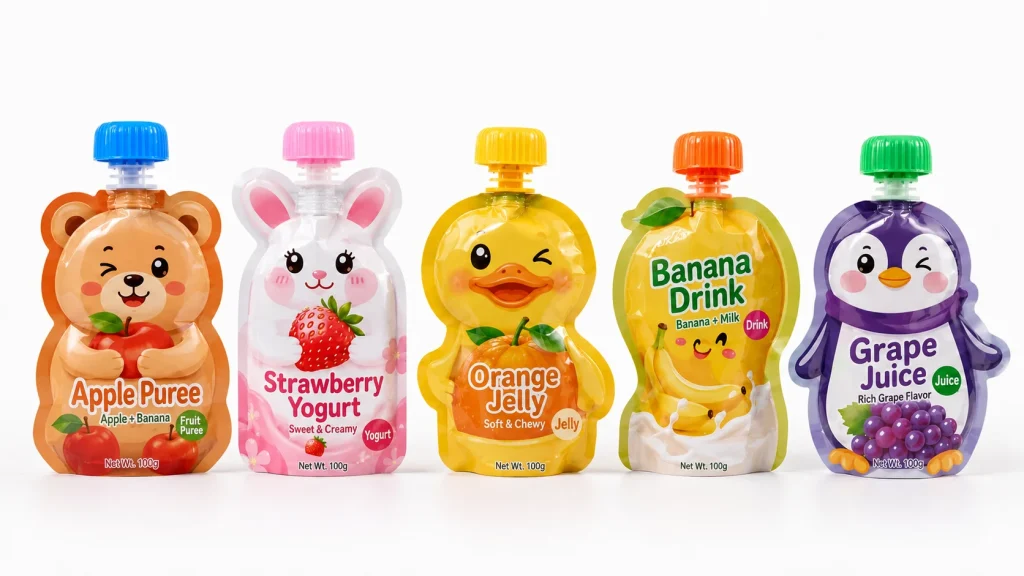 Shaped Pouches for Beverage Packaging
