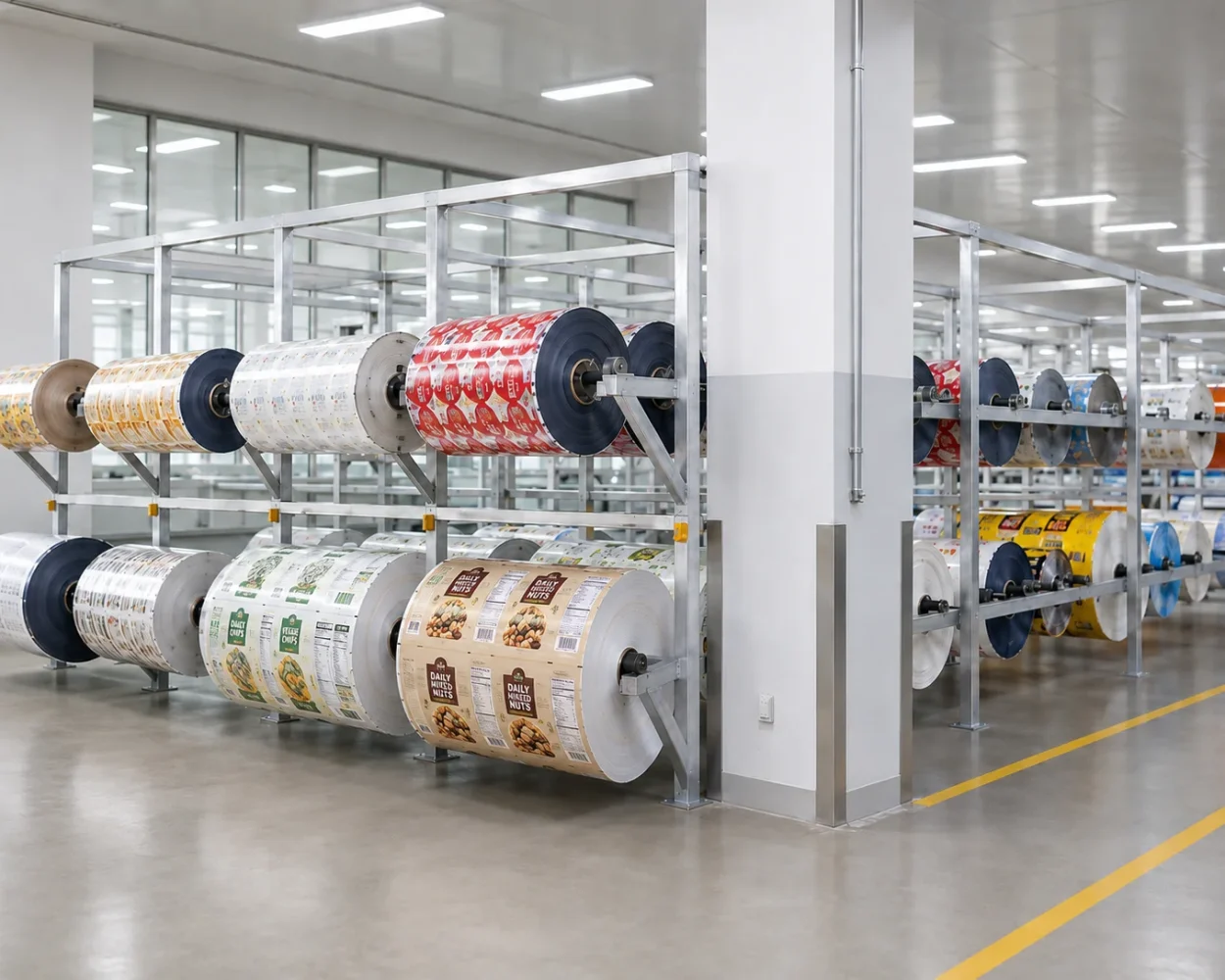 Flexible Packaging Production Capacity Multi-size-Roll-Film