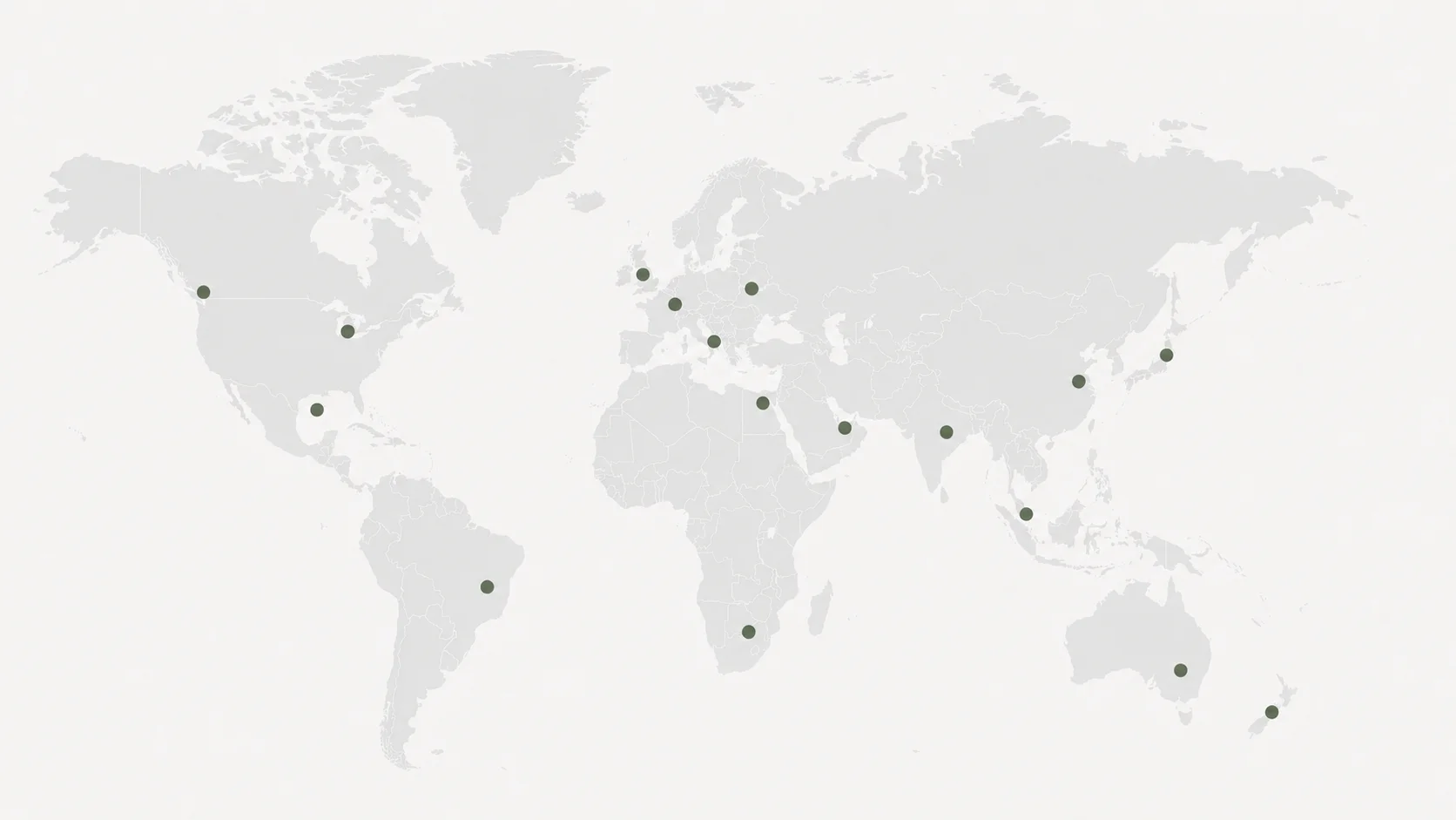 Custom Flexible Packaging Manufacturer World Map