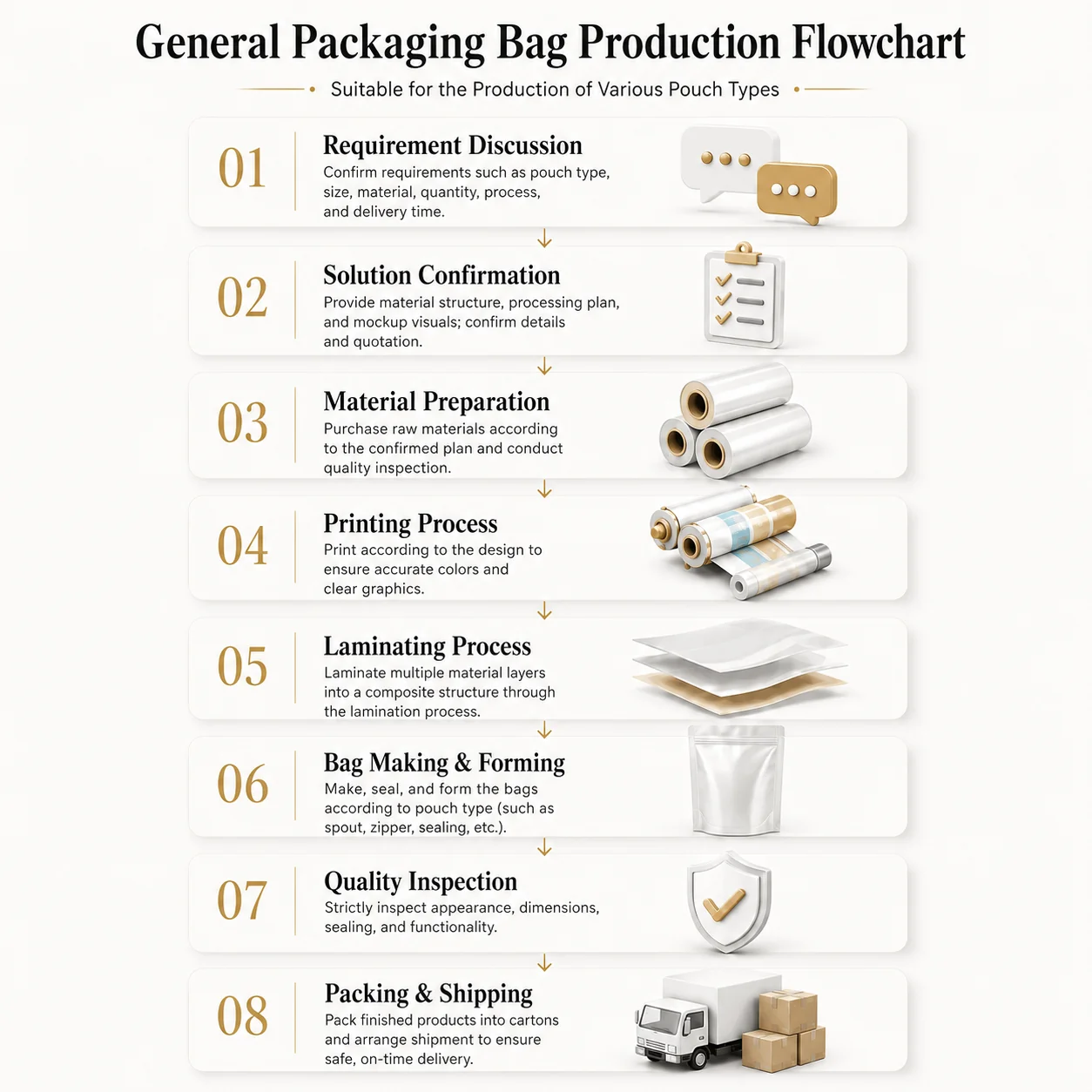 Custom packaging services for your product