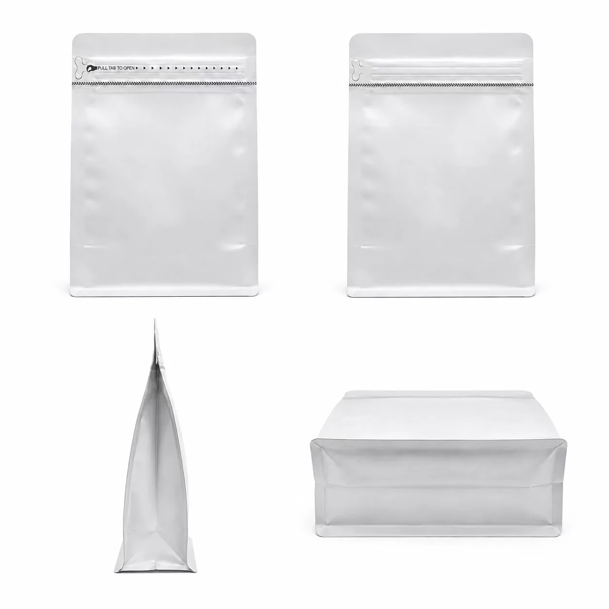 8-Side Seal General-Purpose Pouches: Sealed Storage for Nuts and Apparel, Large Stock Ready to Ship packaging view