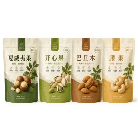 Custom Stand-Up Pouches for Nuts and Dried Fruit - Image 2