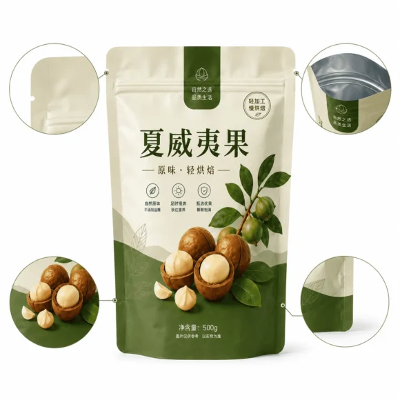 Custom Stand-Up Pouches for Nuts and Dried Fruit - Image 3