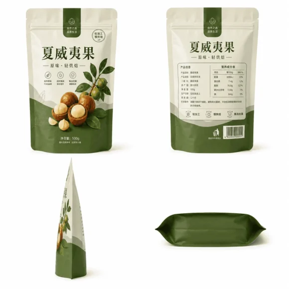 Custom Stand-Up Pouches for Nuts and Dried Fruit - Image 5